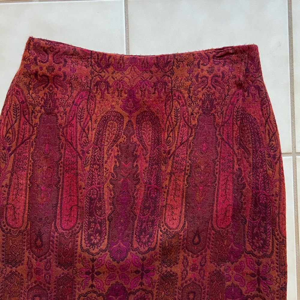 Dana Buchman Wrap Skirt - Picture 3 of 5